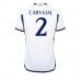 Real Madrid Daniel Carvajal #2 Voetbalkleding Thuisshirt 2023-24 Korte Mouwen